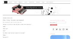 Desktop Screenshot of lifeofyablon.com