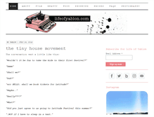 Tablet Screenshot of lifeofyablon.com